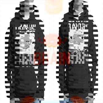 Train Your Brain Science Neurology Neuroscience Hoodie | Mazezy