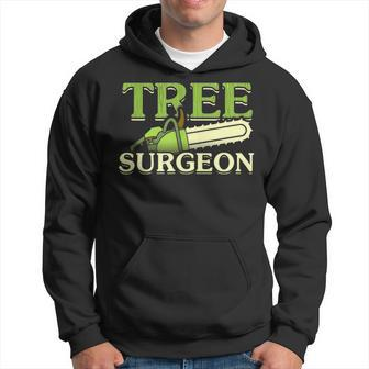 Tree Surgeon Funny Lumberjack Logger Hoodie - Seseable