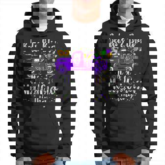 Truck Beads And Bling Its A Mardi Gras Thing Fun Mardi Gras Hoodie - Seseable