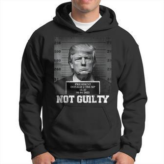 Trump Not Guilty Shot Free Trump I Stand With Trump Hoodie | Mazezy