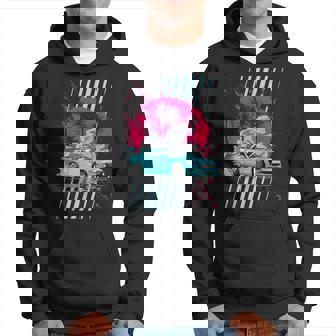 Tuner Drift Jdm Car Retro Drifting Racecar Retrowave Car Hoodie | Mazezy