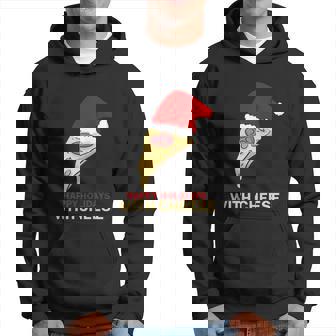 Ugly Christmas Sweater Burger Happy Holidays With Cheese V9 Hoodie - Monsterry