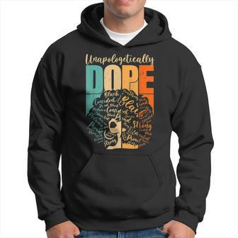 Unapologetically Dope African American Women Black History Hoodie - Seseable