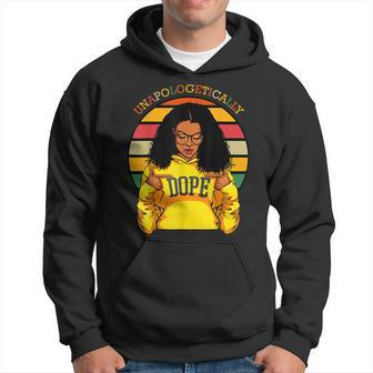 Unapologetically Dope Afro Pride Black History Month Hoodie - Seseable