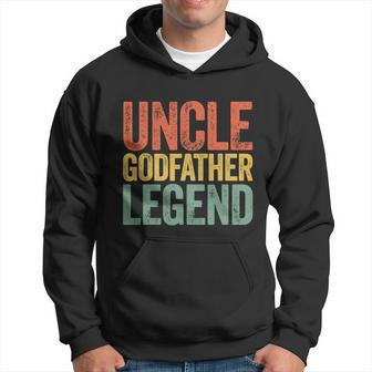 Uncle Godfather Legend Fathers Day Hoodie - Monsterry DE