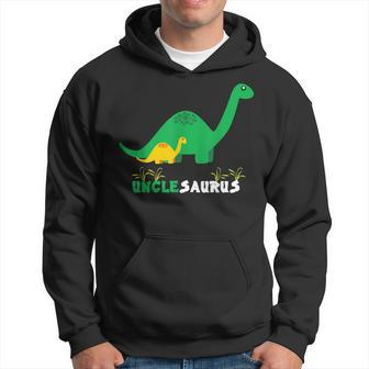 Unclesaurus Cute Uncle Saurus Dinosaur Family Matching Hoodie | Mazezy