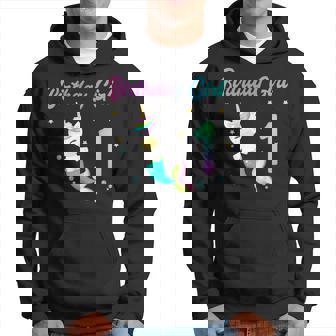 Unicorn Birthday Outfit Shirt Mermaid Party Theme Hoodie | Mazezy