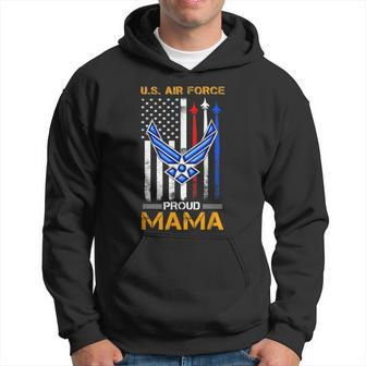 Us Air Force Veteran Proud Mom Awesome Men Hoodie Graphic Print Hooded Sweatshirt - Seseable
