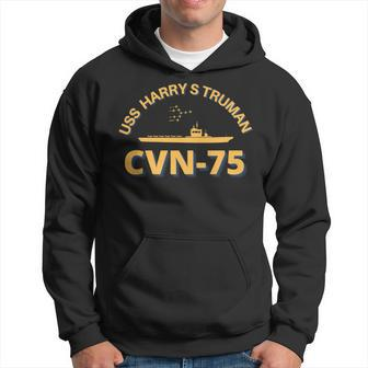 Us Aircraft Carrier Cvn-75 Uss Harry S Truman Hoodie - Seseable