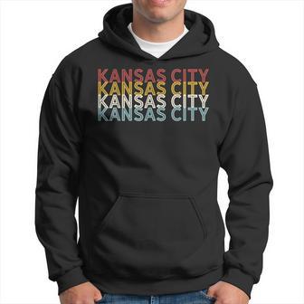 Us American City 70S Retro Usa - Vintage Kansas City Hoodie | Seseable UK