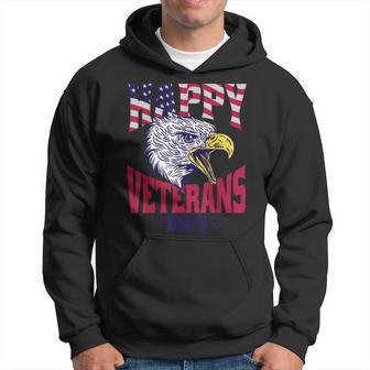 Usa Veterans Proud Happy Veterans Day Hoodie - Seseable