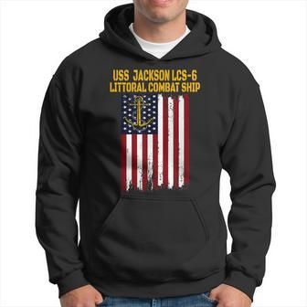 Uss Jackson Lcs-6 Littoral Combat Ship Veterans Day Hoodie - Seseable