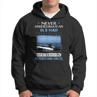 Uss Pennsylvania Ssbn-735 Submarine Veterans Day Father Day Hoodie - Seseable