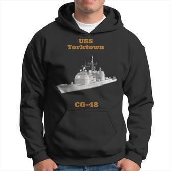 Uss Yorktown Cg-48 Navy Sailor Veteran Gift Hoodie - Seseable