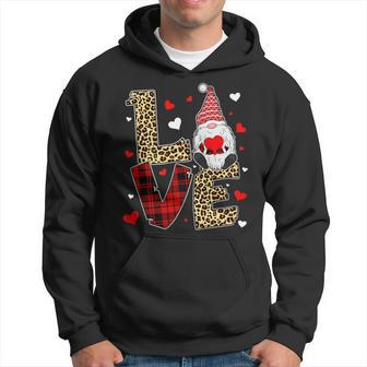 Valentines Day Love Gnome Funny Valentine Gifts For Her Him Hoodie - Seseable