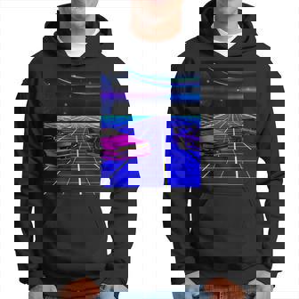 Vaporwave Car Synthwave City Vaporwave Aesthetic V2 Men Hoodie - Thegiftio