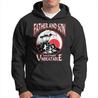 Vater Und Sohn Papa Spruch Anime Japan Geschenk Geburtstag Hoodie - Seseable