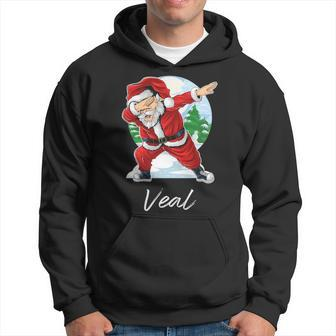 Veal Name Gift Santa Veal Hoodie - Seseable