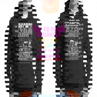 Veteran Day Proud Korean War Veteran Daughter I Was V2 Men Hoodie - Thegiftio UK