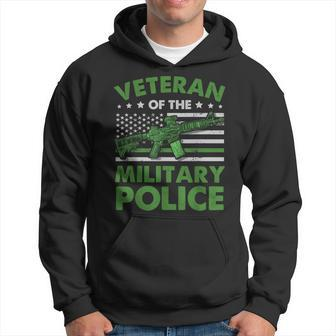 Veteran Of The Military Police T Men Retirement Gift Men Hoodie Graphic Print Hooded Sweatshirt - Seseable