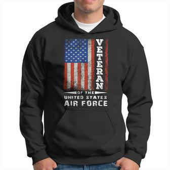 Veteran Of The United States Us Air Force Usaf Men Hoodie Graphic Print Hooded Sweatshirt - Seseable
