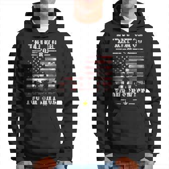 Veteran Of United States Thank You Veterans Memorial Day Hoodie - Thegiftio