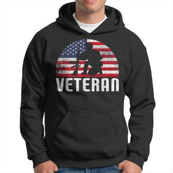 Veteran | Usa Flag Proud American Veteran Hoodie - Seseable