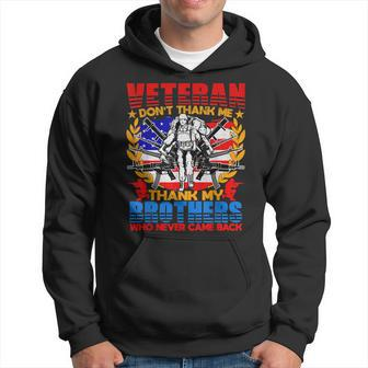 Veterans Day Appreciation Dad Mom Daughter Son Flag Usa Men Hoodie Graphic Print Hooded Sweatshirt - Seseable