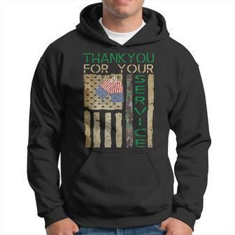 Veterans Day Thank You For Your Service Soldier Camouflage V2 Hoodie - Seseable
