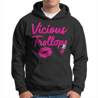 Vicious Trollop Lipstick Png Men Hoodie Graphic Print Hooded Sweatshirt - Seseable
