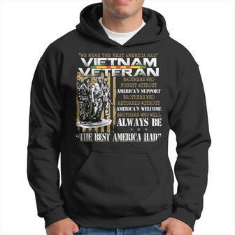 Vietnam Veteran Always Be The Best America Had Proud Daddy Hoodie - Seseable