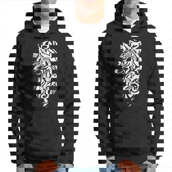 Viking Celtic Fenrir - Wolf Of Odin Nordic Themed Mythology Hoodie - Thegiftio