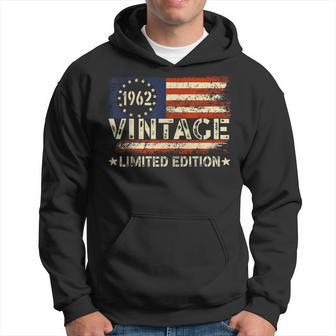 Vintage 1962 Limited Edition 61 Year Old Gifts 61Th Birthday Hoodie - Seseable