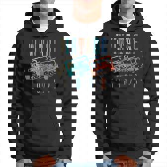 Vintage 1972 Cassette Tape 1972 Birthday Gifts 51 Year Old Hoodie | Mazezy