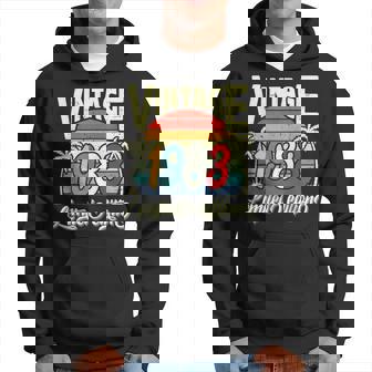 Vintage 1983 40Th Birthday Limited Edition 40 Years Old Bday Hoodie - Thegiftio UK