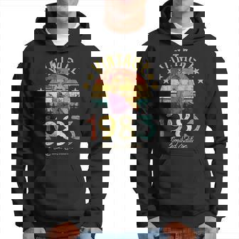 Vintage 1983 Made In 1983 40Th Birthday Women 40 Years Old Hoodie - Seseable