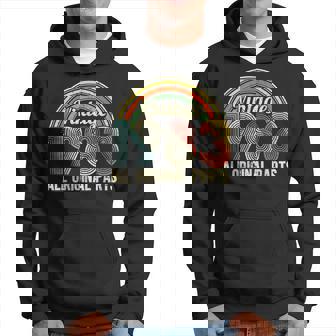 Vintage 1983 Original Parts Funny Best Of 1983 Birthday Cool Hoodie - Thegiftio UK