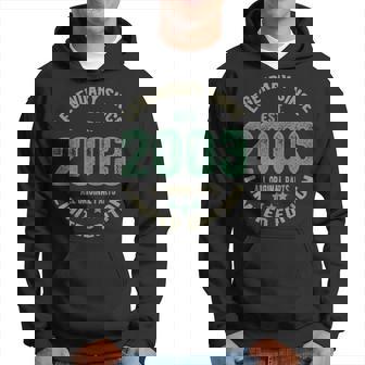 Vintage 2003 Limited Edition 20Th Birthday 20 Year Old Mens Hoodie | Mazezy