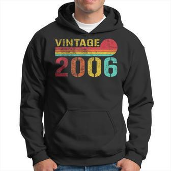 Vintage 2006 Limited Edition 17 Year Old Gifts 17Th Birthday Hoodie - Thegiftio UK