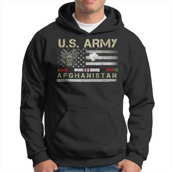 Vintage Afghanistan Veteran Us Army Military Hoodie | Mazezy