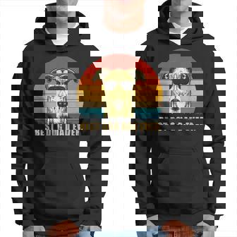 Vintage Best Dog Dad Ever T Italian Greyhound Hoodie | Mazezy