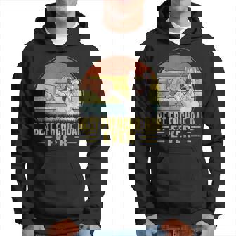 Vintage Best Frenchie Dad Ever Fist Bump French Bulldog Dad Gift For Mens Hoodie | Seseable CA