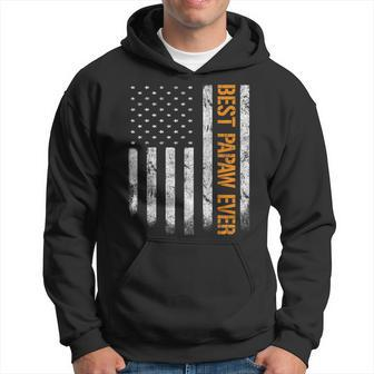 Vintage Best Papaw Ever American Flag Gift Hoodie | Mazezy