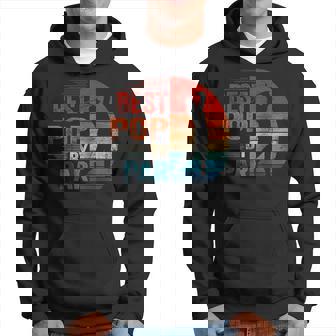 Vintage Best Pop By Par Golfing Golfer Fathers Day Hoodie - Thegiftio UK