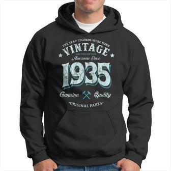 Vintage Birthday Awesome Since 1935 Legends Hoodie - Seseable