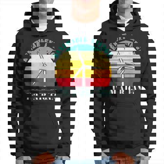 Vintage Earth Day Renewable Energy Im A Big Fan Hoodie | Mazezy