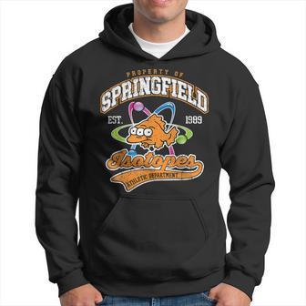 Vintage Property Of Springfield Isotopes Hoodie | Mazezy