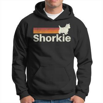 Vintage Shorkie Retro Mom Dad Dog Hoodie - Seseable