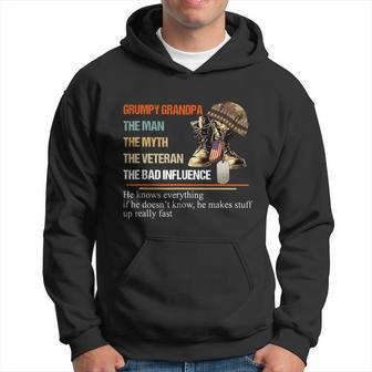 Vintage The Man The Myth The Bad Influence Hoodie - Monsterry