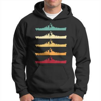Vintage Uss Alaska Cb-1 Battleship Hoodie - Seseable